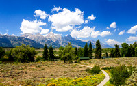 Landscape - National Parks Yellowstone and Grand Tetons