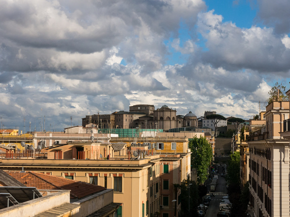 View of the Vatican, Hotel Nova Domus, Rome
