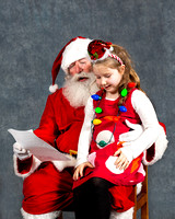 Santa at Q&B Mike Weissman